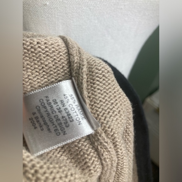 Vintage Christopher Banks Sweater Womens Medium Dog Embroidered 2004 Cute Bones - Picture 14 of 14